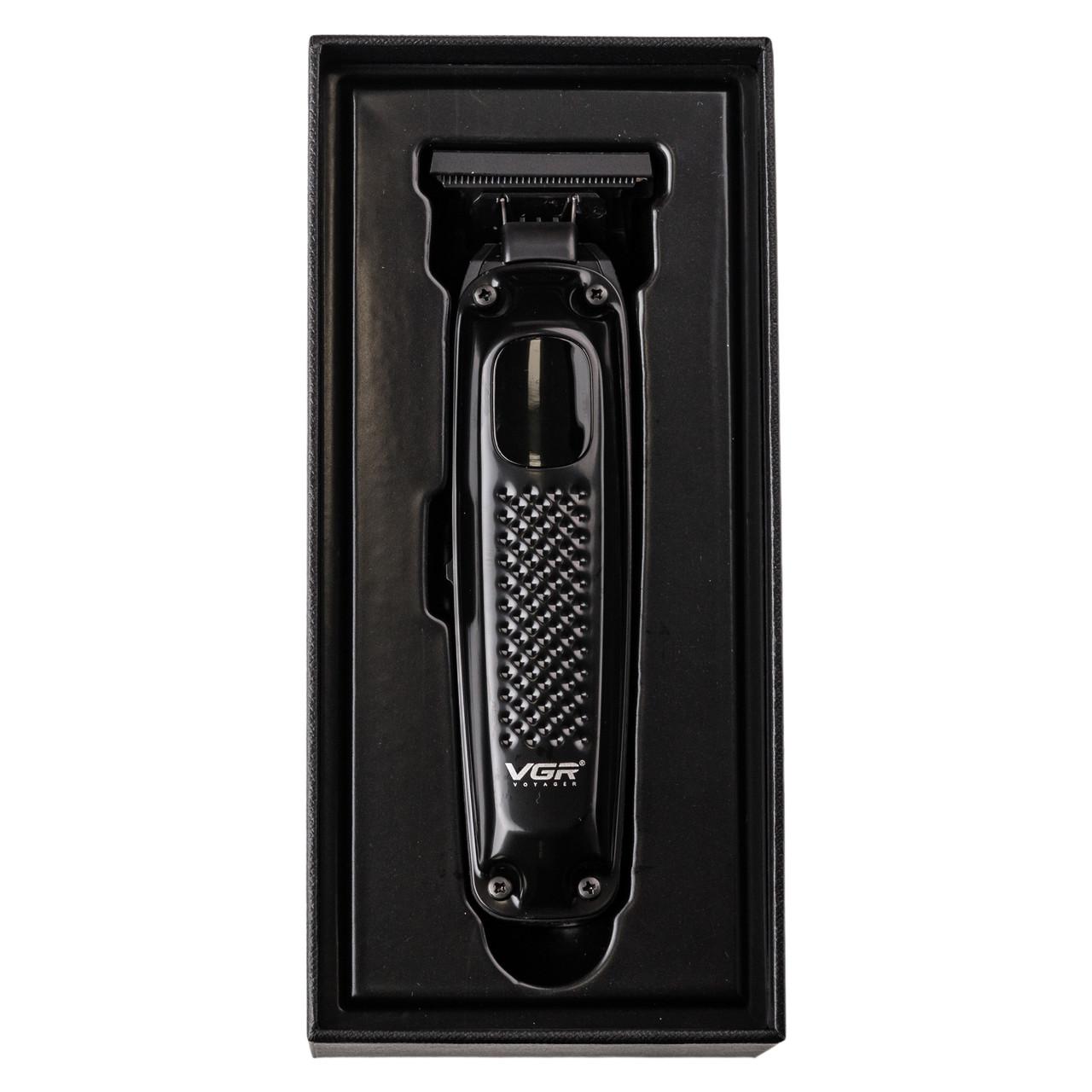 беспроводной триммер с насадками VGR — аккумуляторный триммер для стрижки волос в интерьере