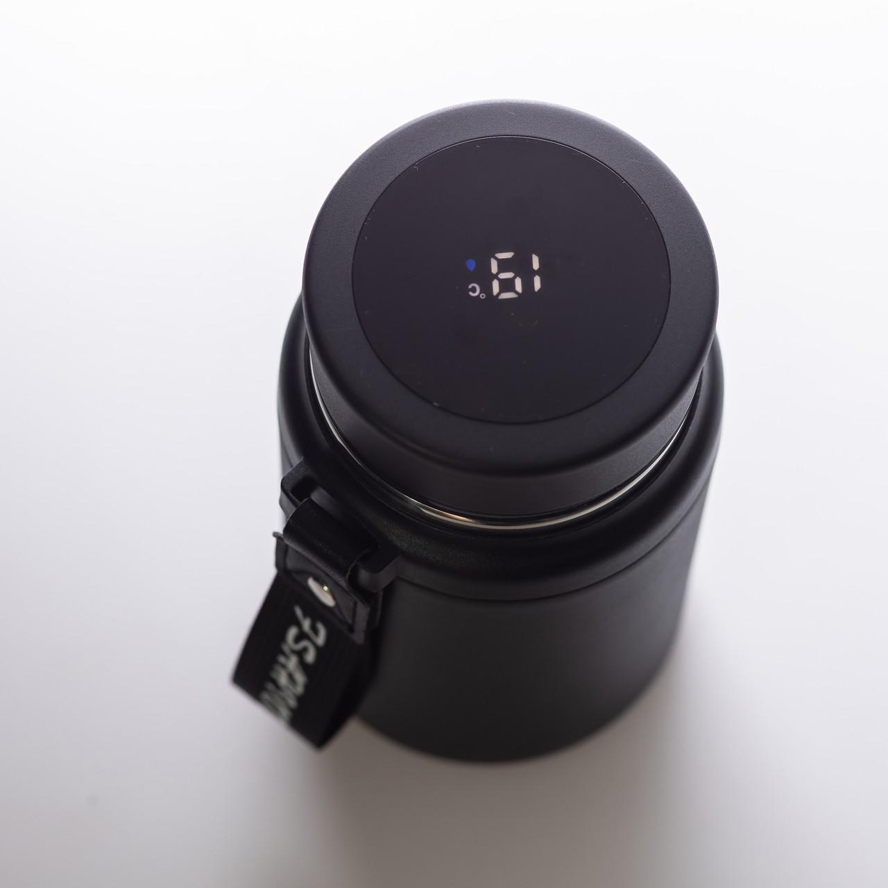 термос с датчиком температуры на крышке — термос с дисплеем 0.7 л