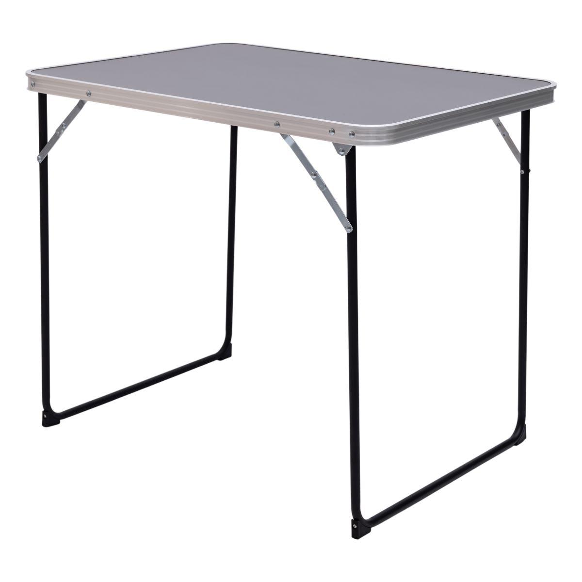 компактный стол для кемпинга и дачи 80х60 см вид в перспективе — складной туристический стол