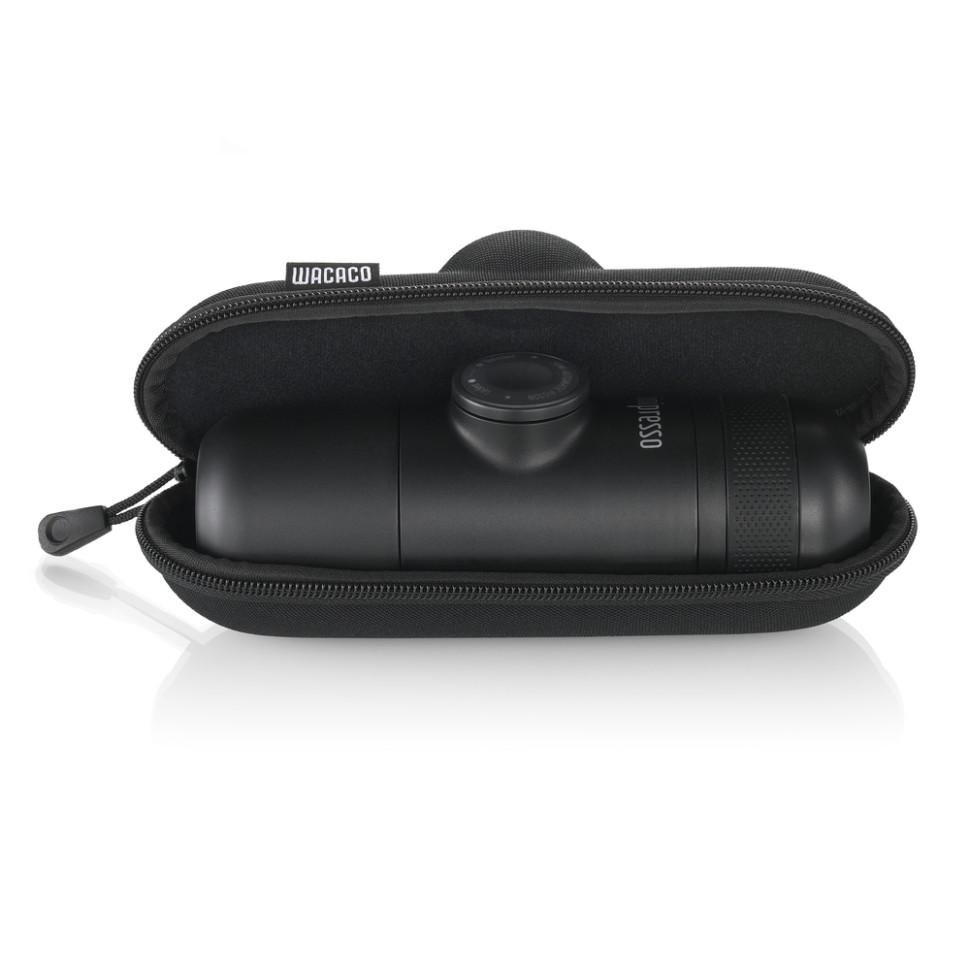 Чехол Wacaco Minipresso внутри футляра, мягкая подкладка и EVA защита — чехол для Minipresso GR NS