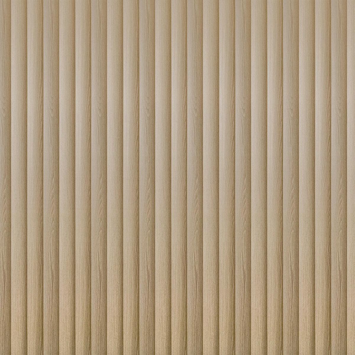 WPC панелі під дерево в інтер’єрі кімнати для стильного оздоблення стіни