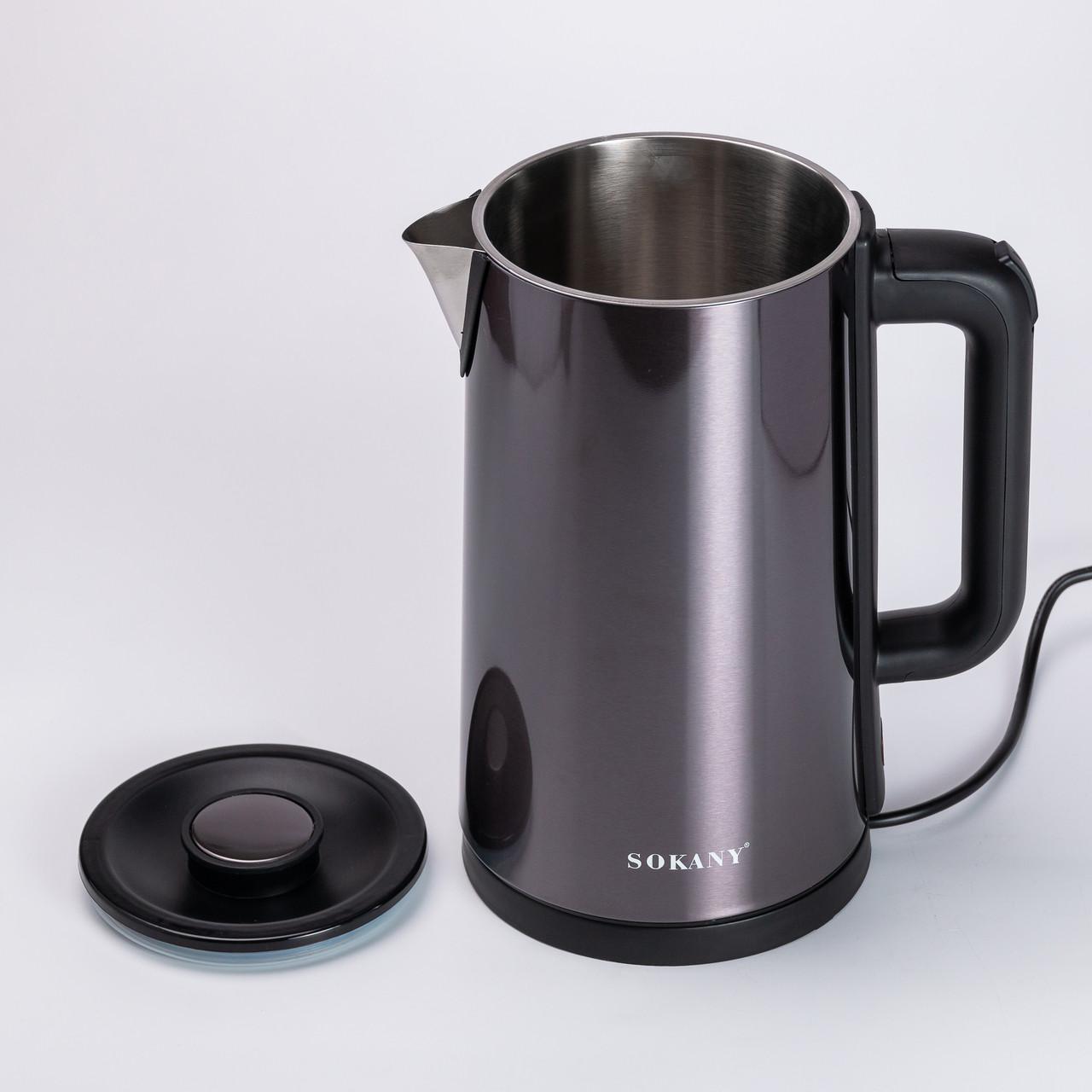 электрический чайник 3 литра — внутренний вид и скрытый нагревательный элемент