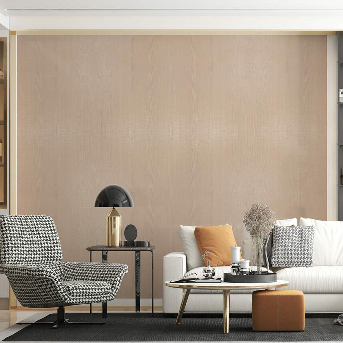 виниловая рулонная плитка под дерево 600x3000 мм в интерьере