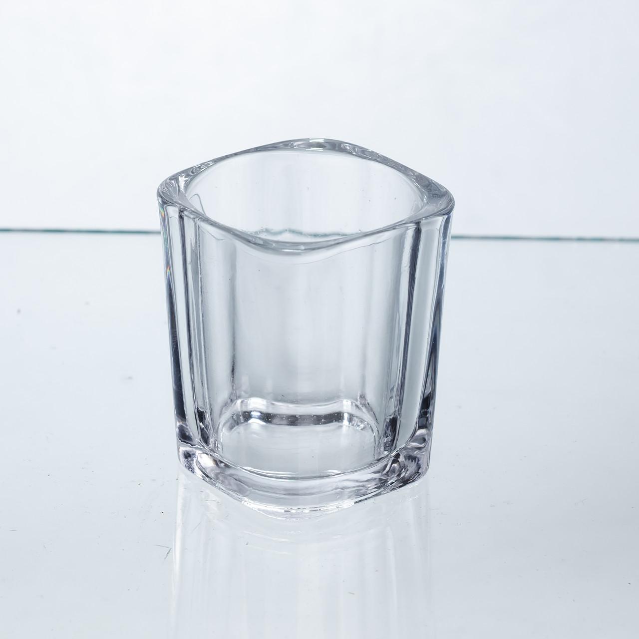 Прозорі квадратні чарки для віскі Pure Square об’ємом 78 мл, набір 6 штук