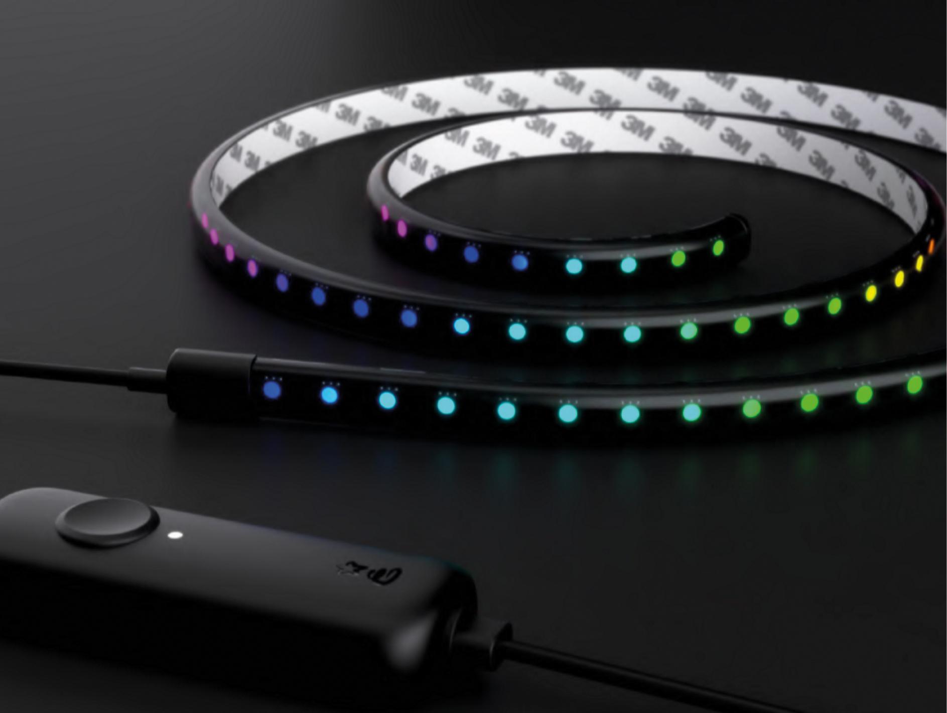 удлинитель светодиодной ленты Twinkly Line 1.5 м — адресная RGB лента с 100 LED