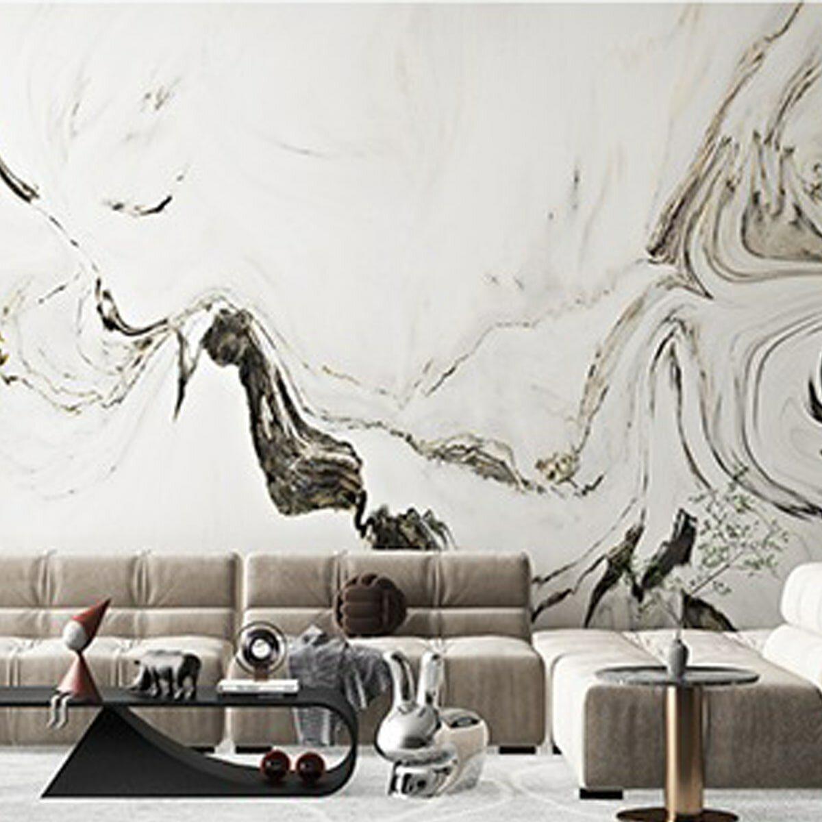 самоклеящаяся виниловая плитка для стен влагостойкая глянцевая 600x2800 мм — крупный план фактуры