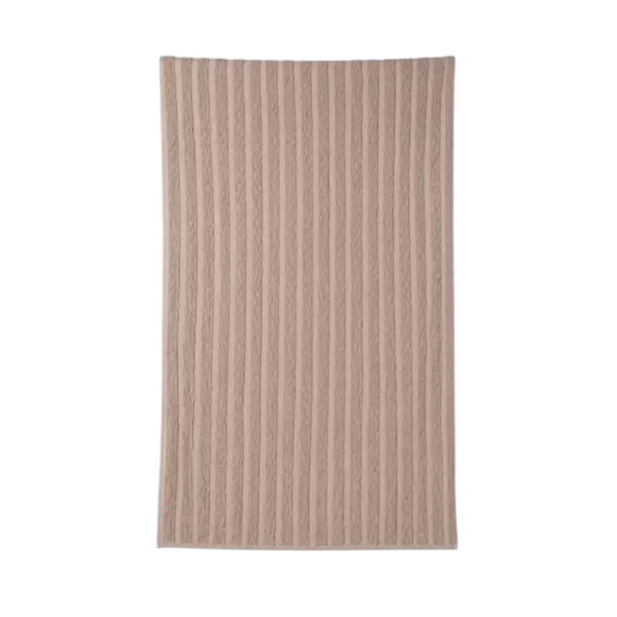 Великий коричневий бавовняний рушник для ванної Colorful Home розміром 80×160 см