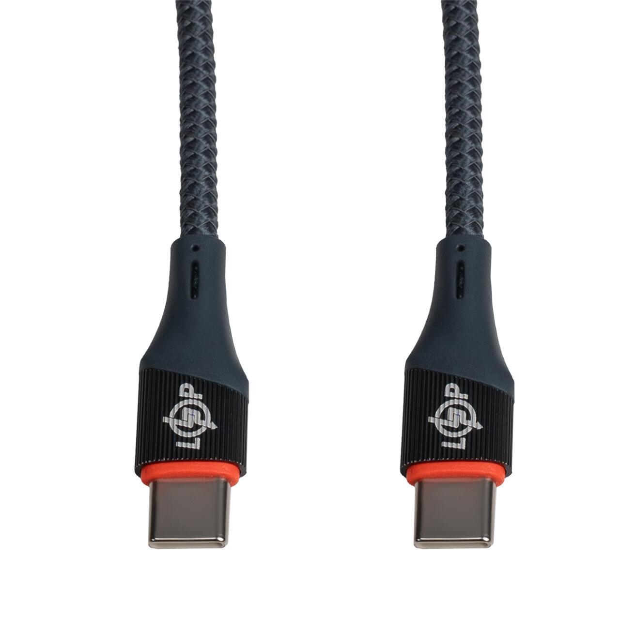 Кабель Type-C до Type-C LogicPower з міцними конекторами для швидкої зарядки