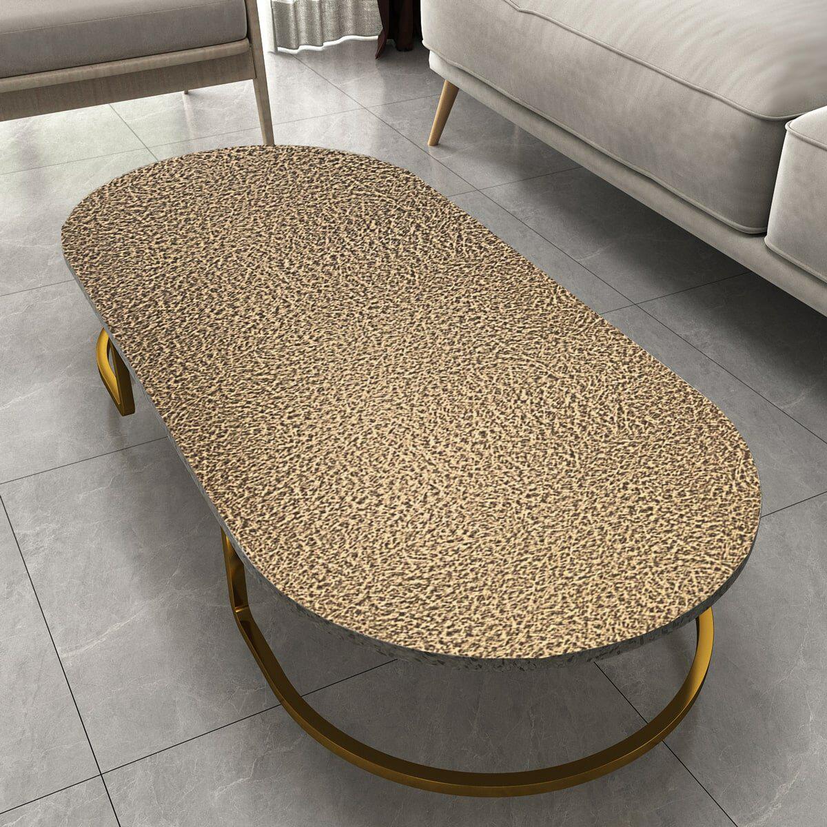 пленка для реставрации мебели желтая паутинка 0,45х10м — пример в интерьере на столешнице