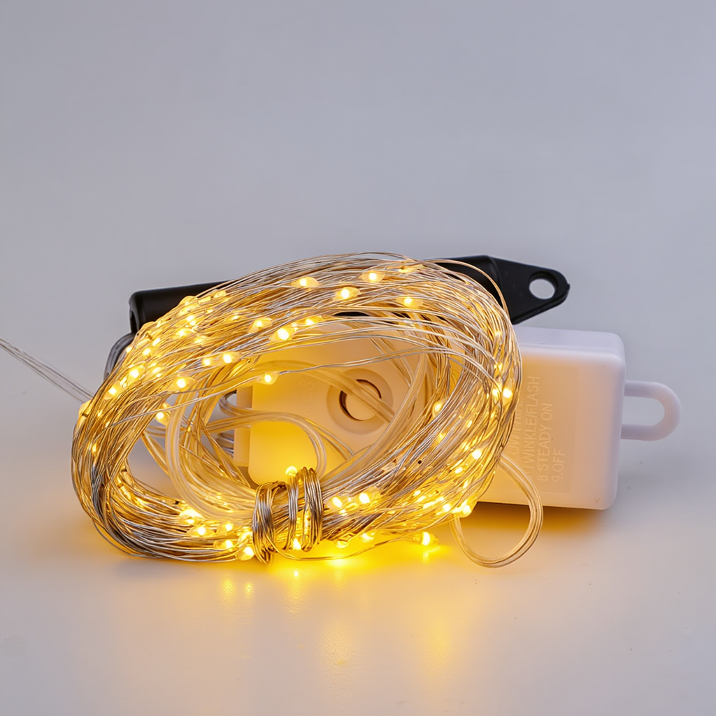 гирлянда капля росы с блоком управления и вилкой — гирлянда на сеть 220В, 600 светодиодов