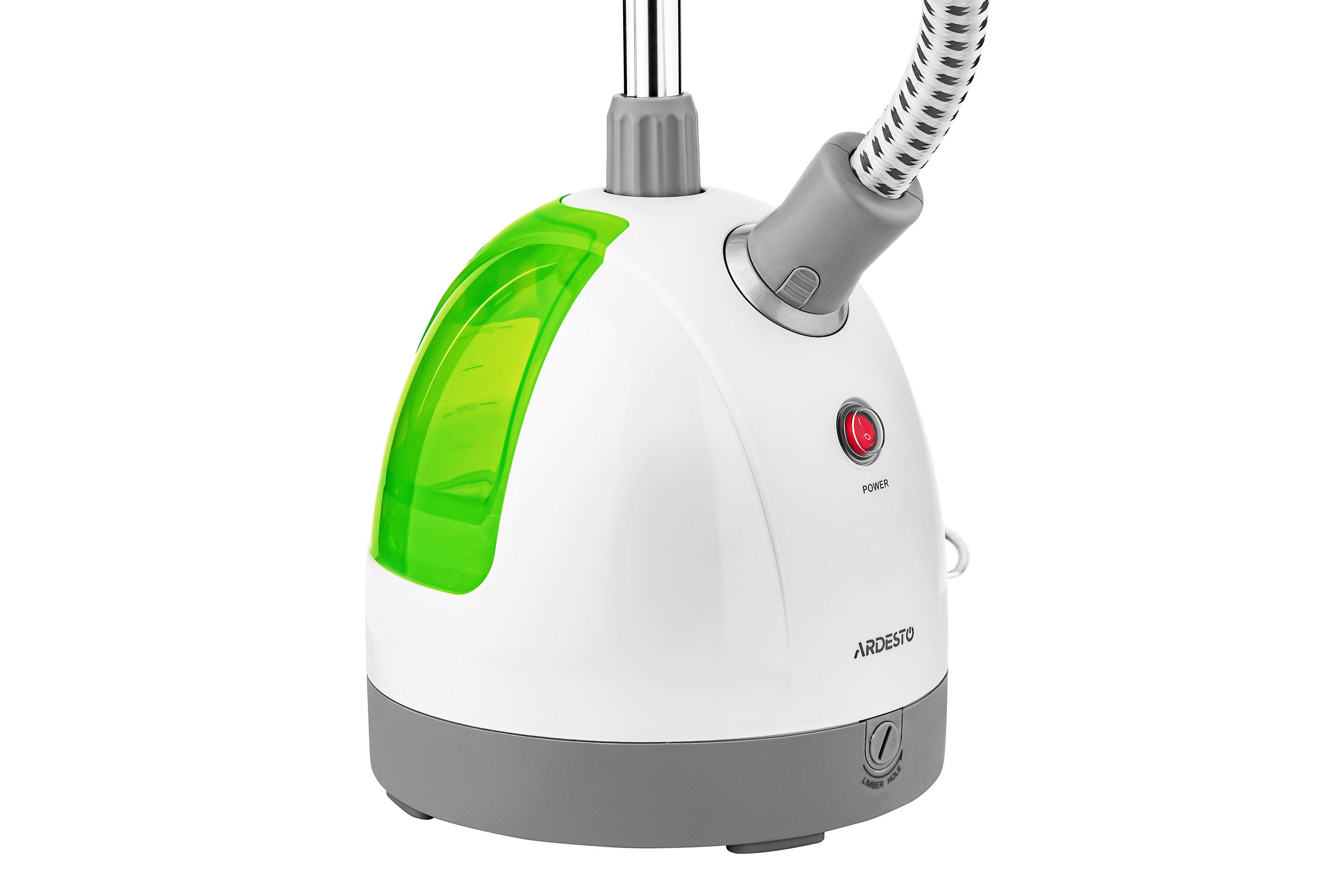 Отпариватель Ardesto с насадками для разных видов тканей и регулируемой стойкой