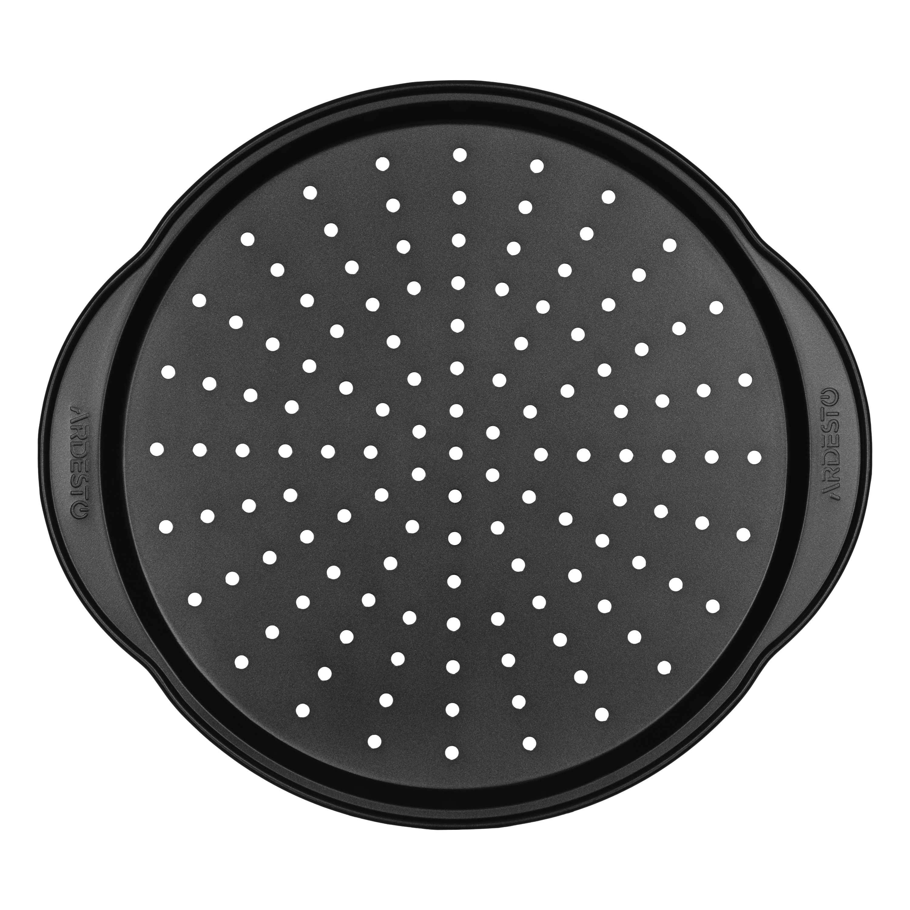 Круглая перфорированная форма для пиццы 37x33 — форма для хрустящей корочки пиццы