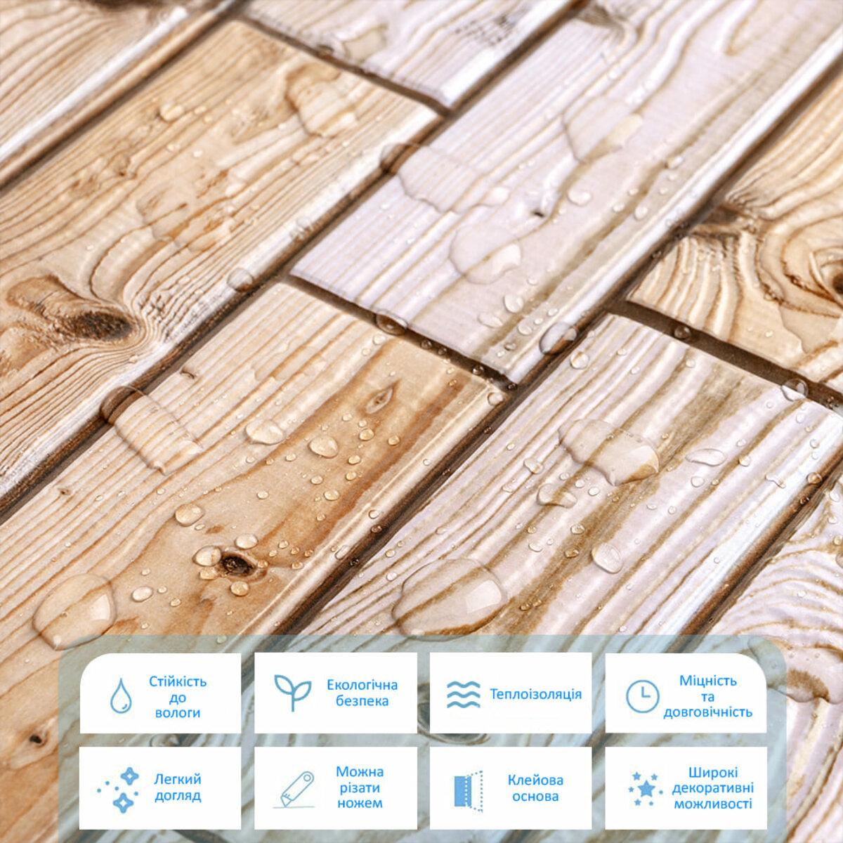 Крупный план влагостойкой ПВХ плитки с каплями — влагостойкая стеновая панель ПВХ