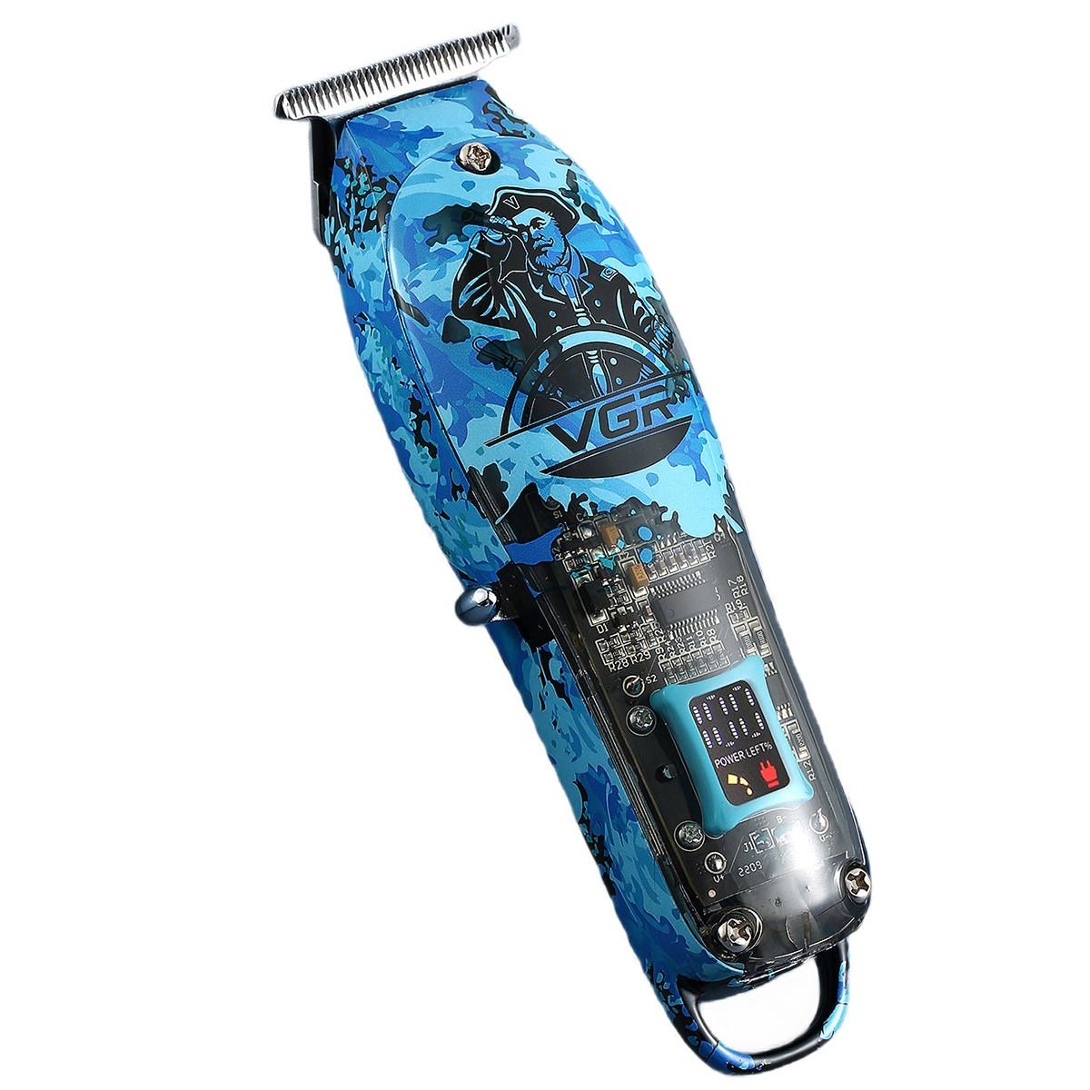 аккумуляторный триммер для волос с LED-дисплеем, ширина лезвия 40 мм