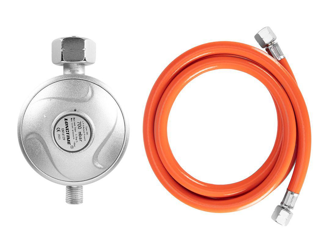 Газовая тепловая пушка 50 кВт — фронтальный вид, переносной обогреватель для склада и стройплощадки