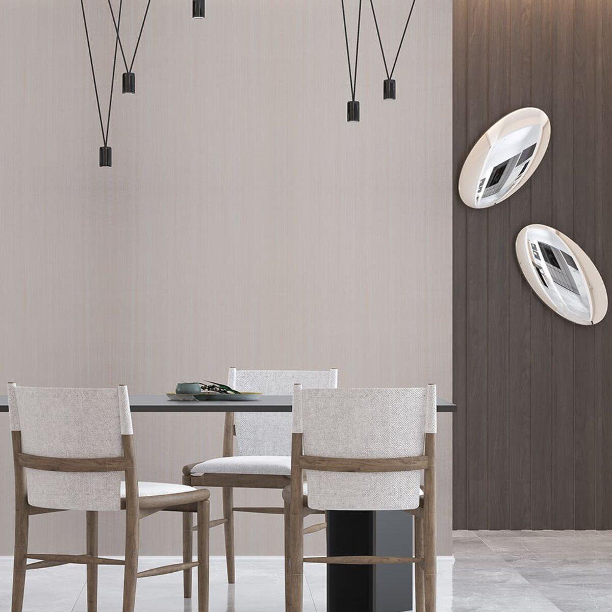 Рулон виниловой плитки в интерьере — светлая текстура 600x3000 для стен