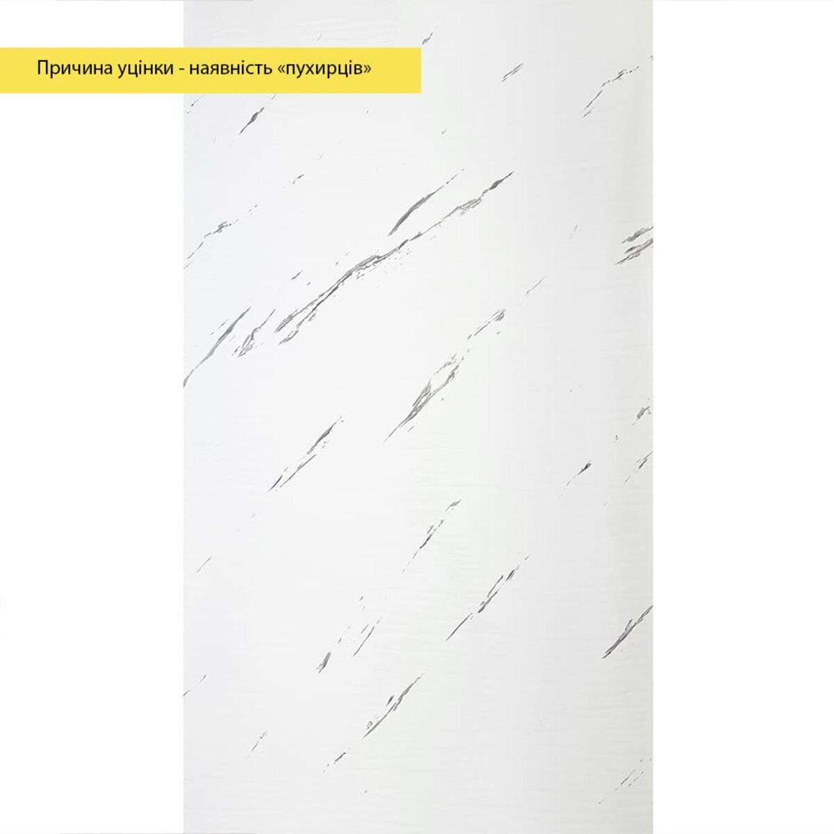 Рулонная самоклеящаяся стеновая плитка 600×3000 мм с мраморным рисунком, покрытие 1.8 м²