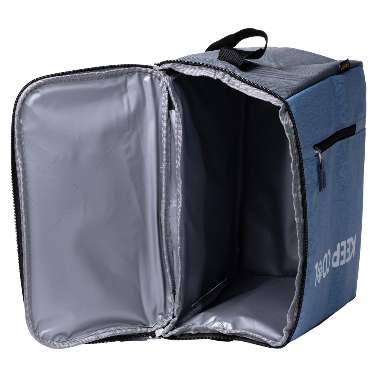 внутренний термоизоляционный слой сумка-холодильник для пикника 16 л — открытая подкладка