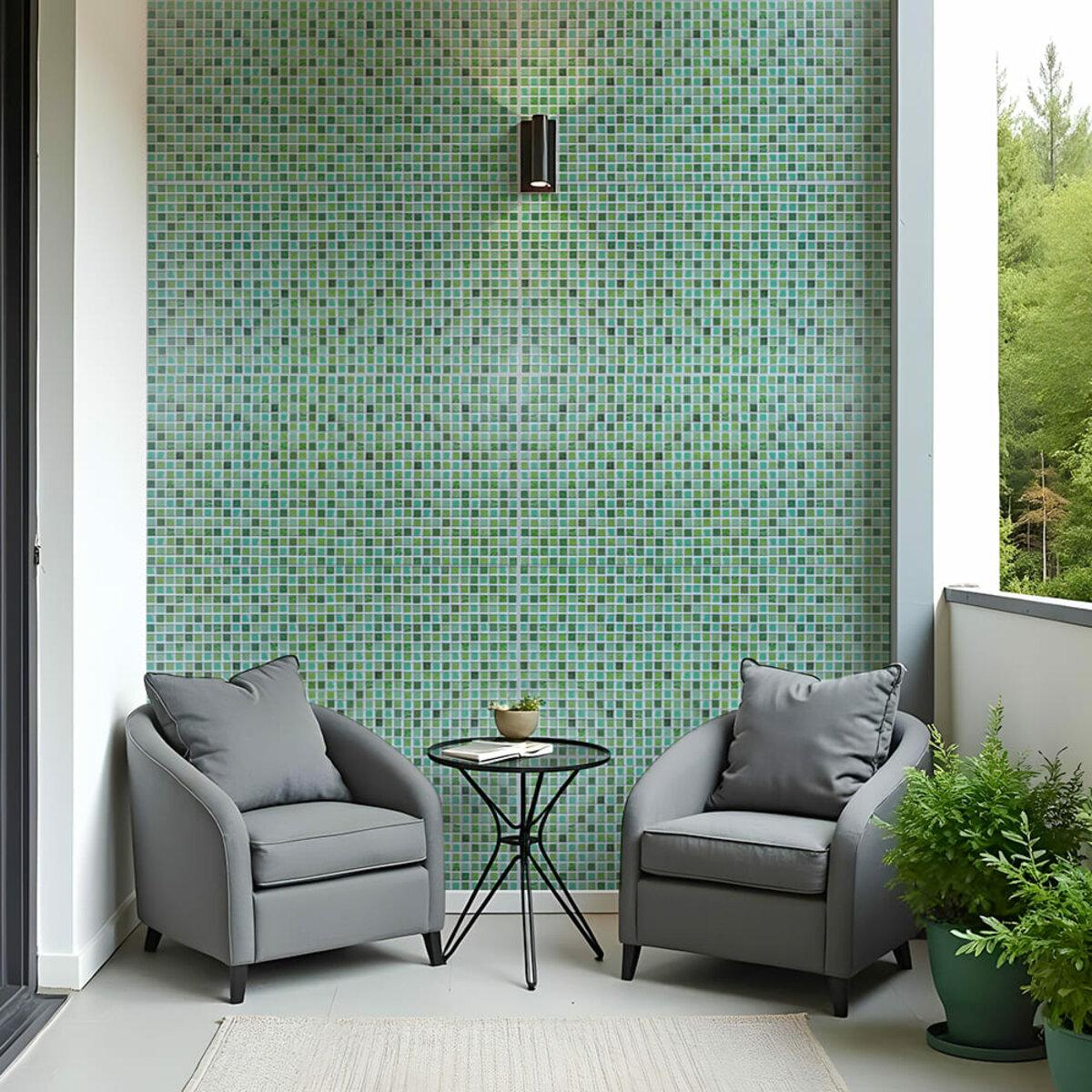 панель пвх под мозаику для кухни 960х480 мм — интерьерная отделка