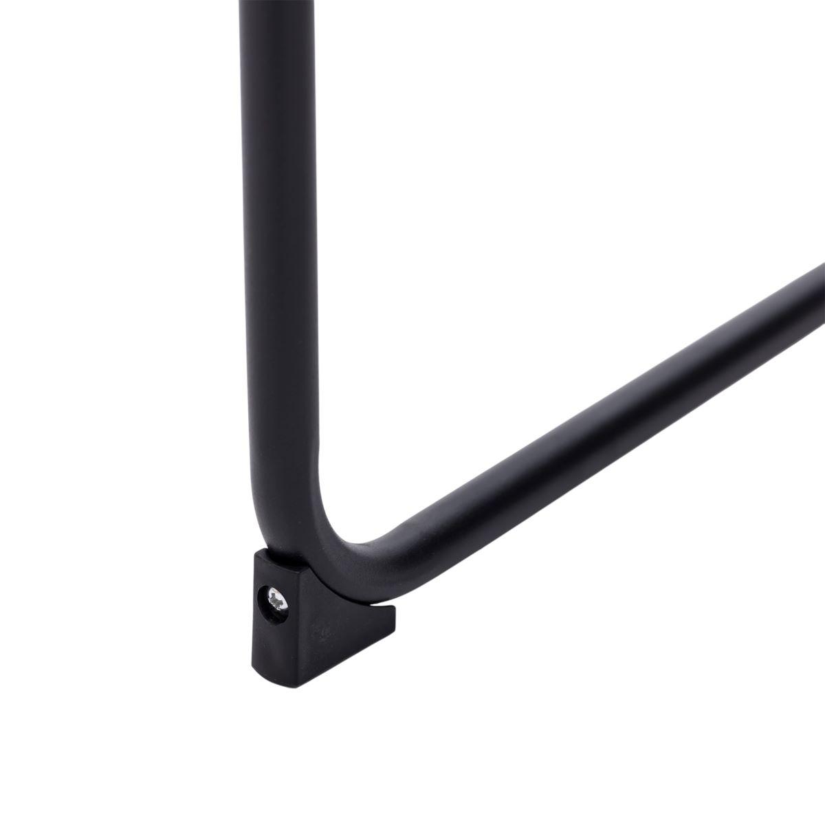 портативный стол для кемпинга и дачи 80×60 см серый — складной стол в рабочем положении