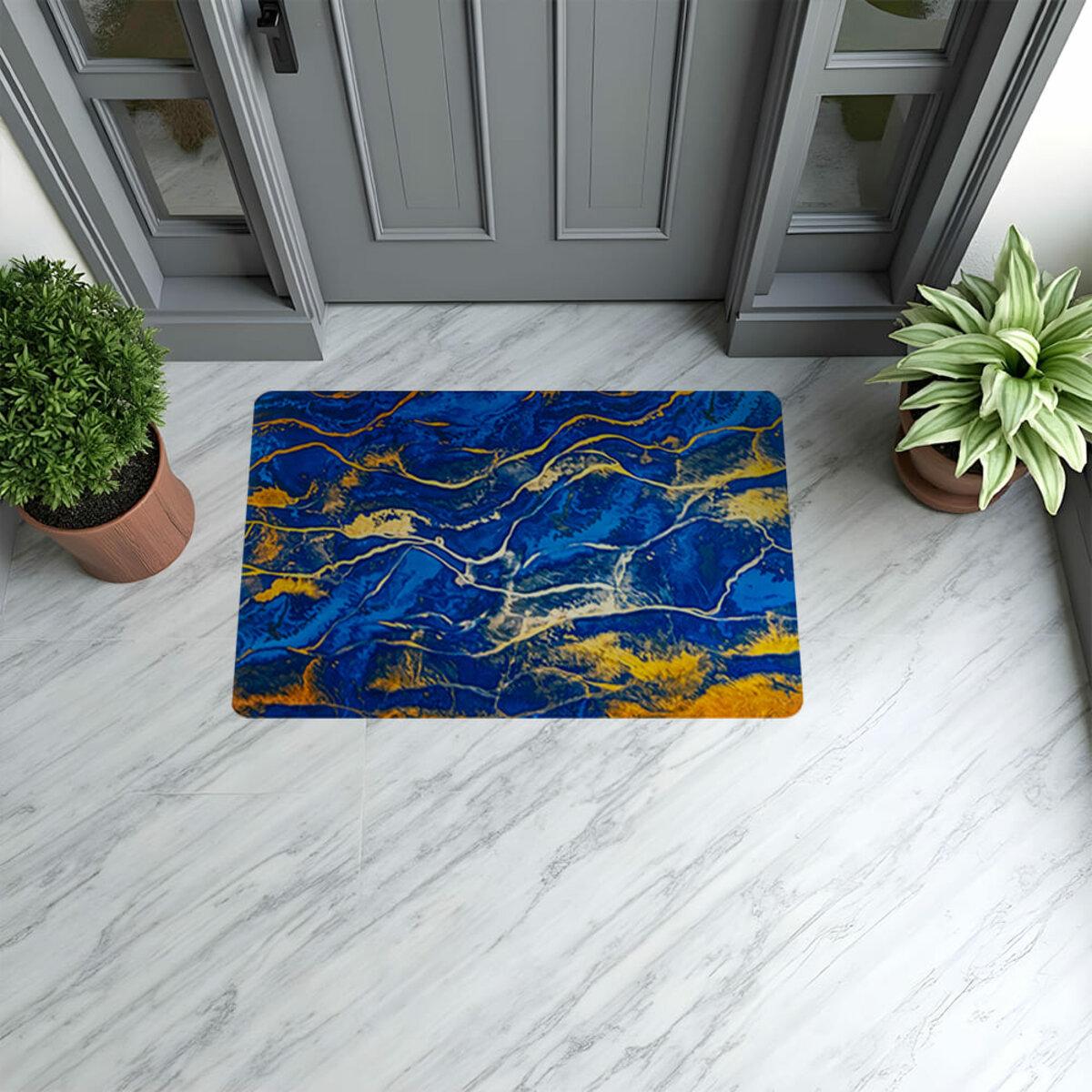 Влагопоглощающий коврик 50x80 в прихожей — диатомитовый коврик для ванной, антискользящая основа