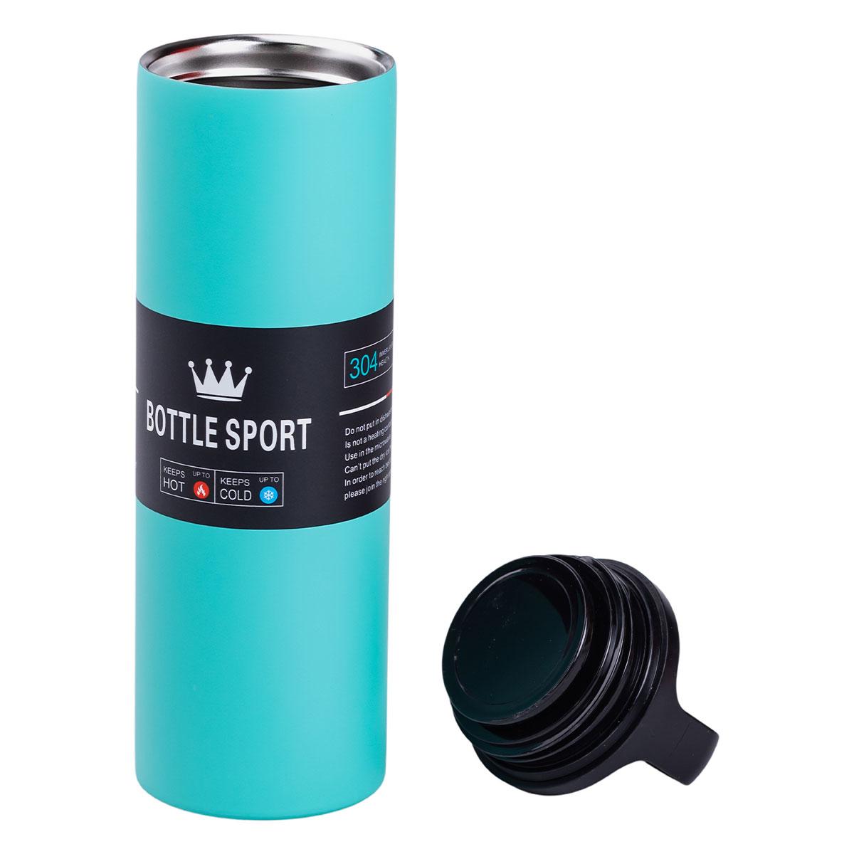 Крышка и горлышко термоса 500 мл, крупный план, питьевой термос с ручкой 500 мл