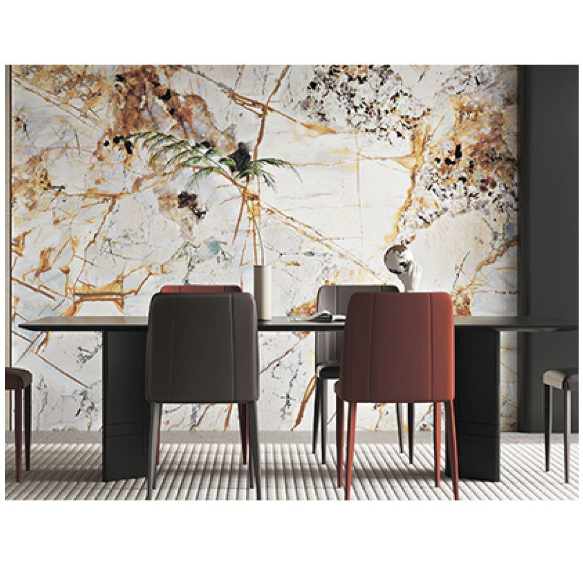 самоклеящаяся рулонная отделка стен — крупный план фактуры ПВХ плитки