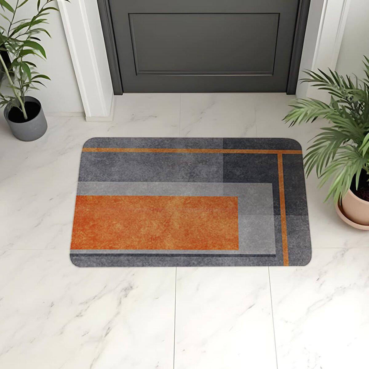 влагопоглощающий коврик 40x60 см в прихожей с антискользящей основой