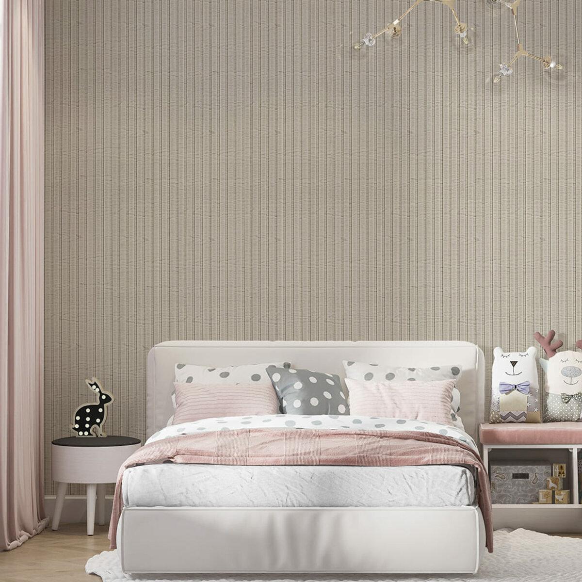 Панель-рейка 2900x350 мм светлое дерево в интерьере — самоклеящиеся 3D панели для стен