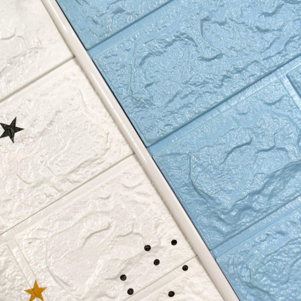 молдинг ПВХ для стен потолка — пример установки между декоративными панелями