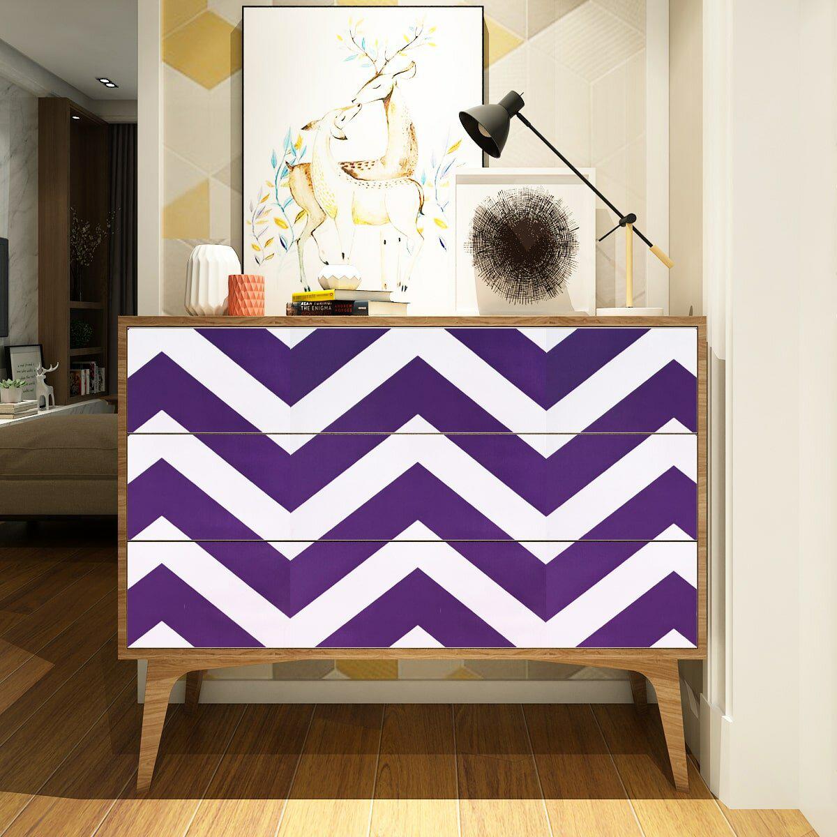 Самоклеящаяся пленка сливовая для мебели в интерьере 0,45х10м