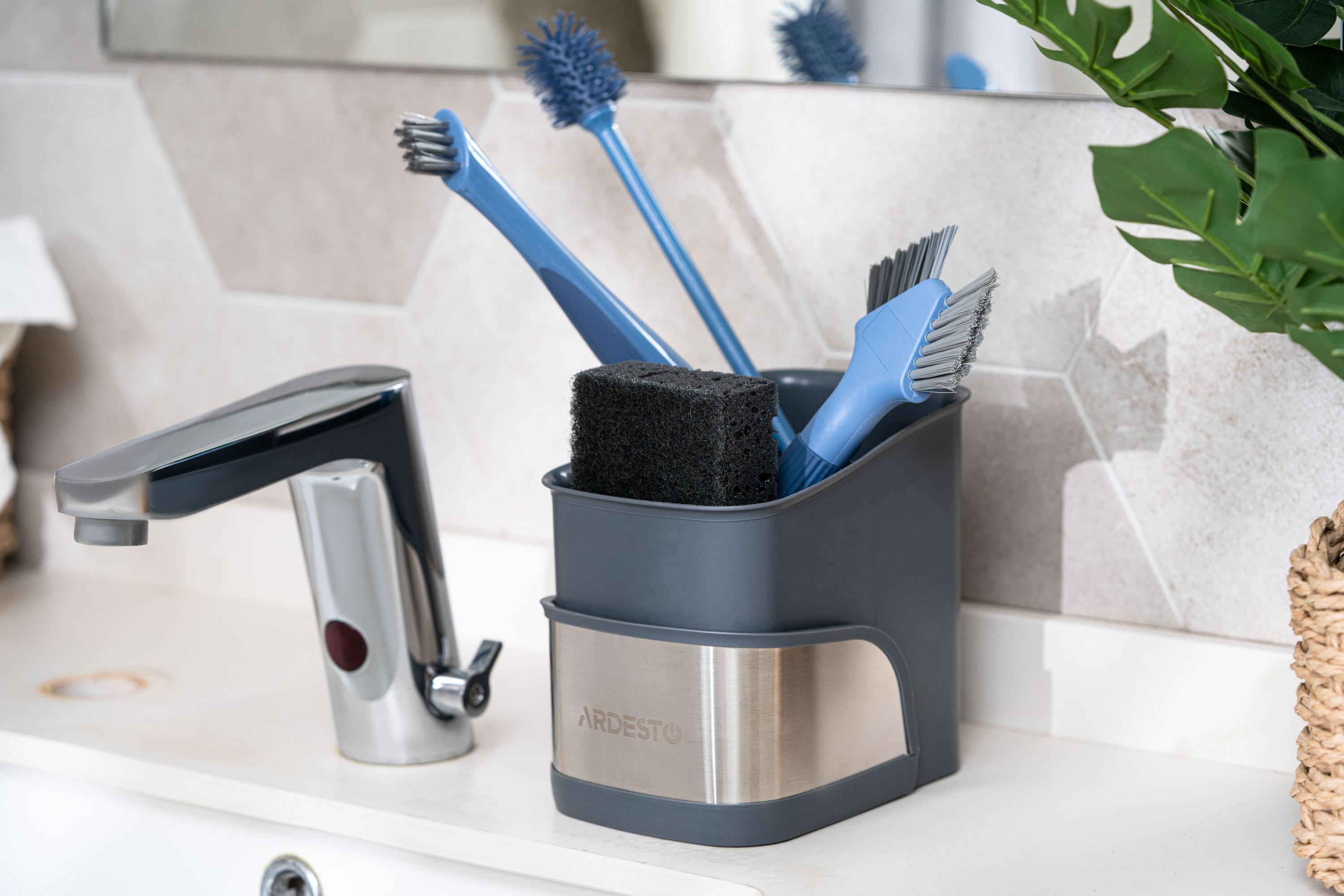 щетка для мытья бутылок ARDESTO в кухонном органайзере — щетка для мытья бутылок