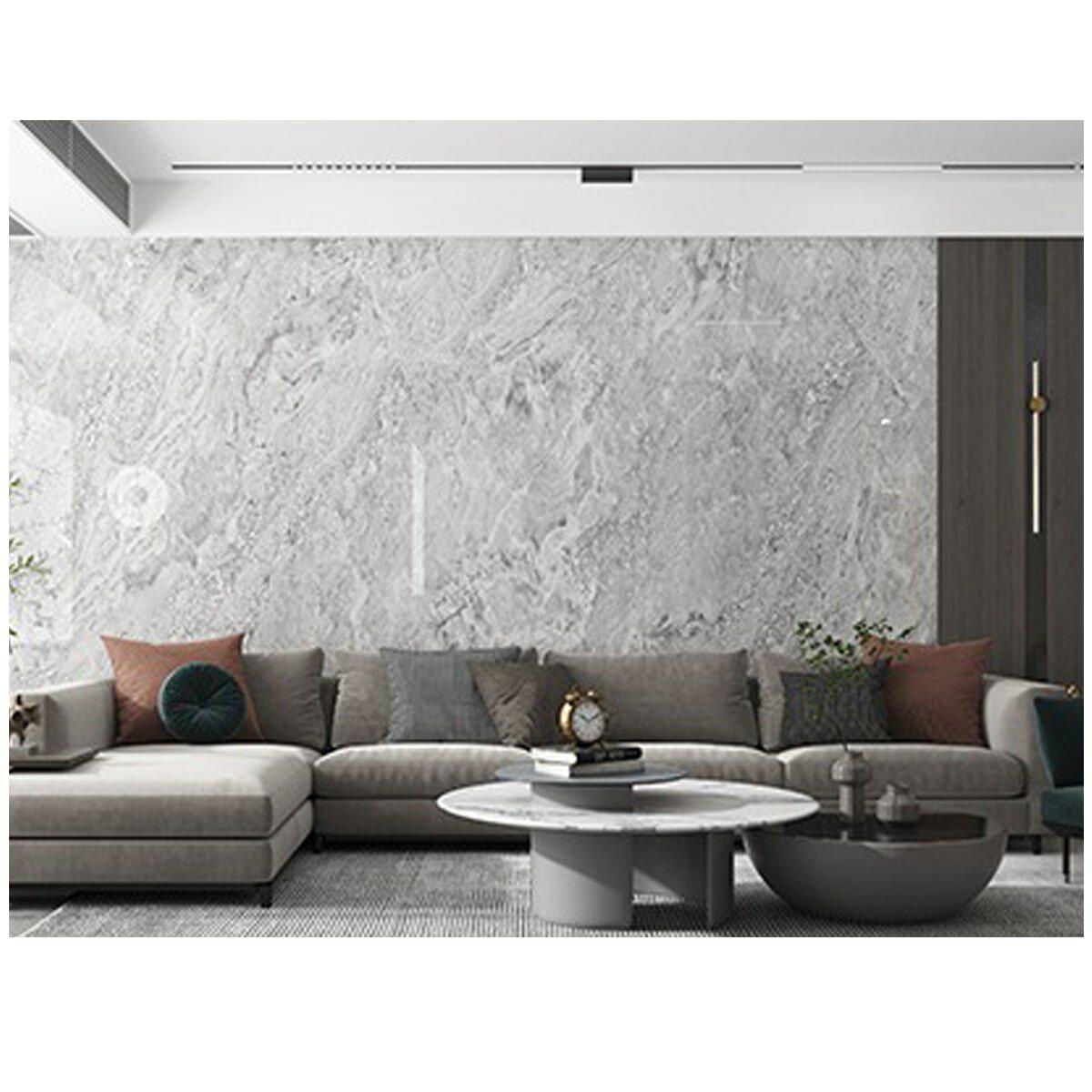 виниловые рулоны под камень крупный план текстуры дымчатый алмаз, влагостойкая виниловая отделка