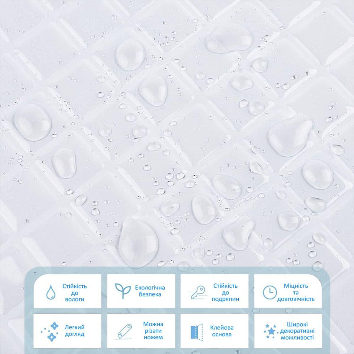 Влагостойкая полиуретановая плитка с водоотталкивающей поверхностью — плитка для ванной 235x235