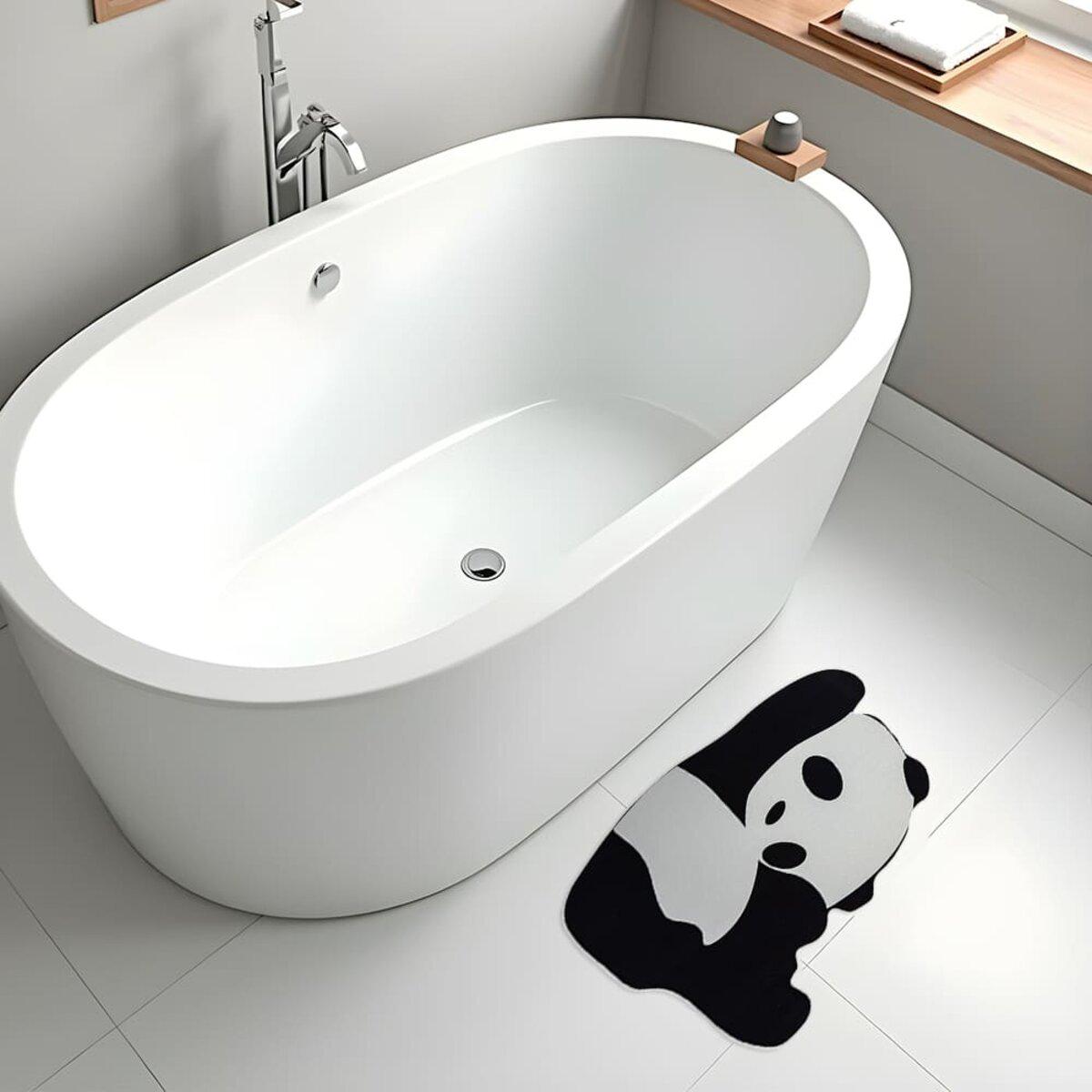 коврик впитывающий воду для душевой и ванной — антискользящий коврик 40x60