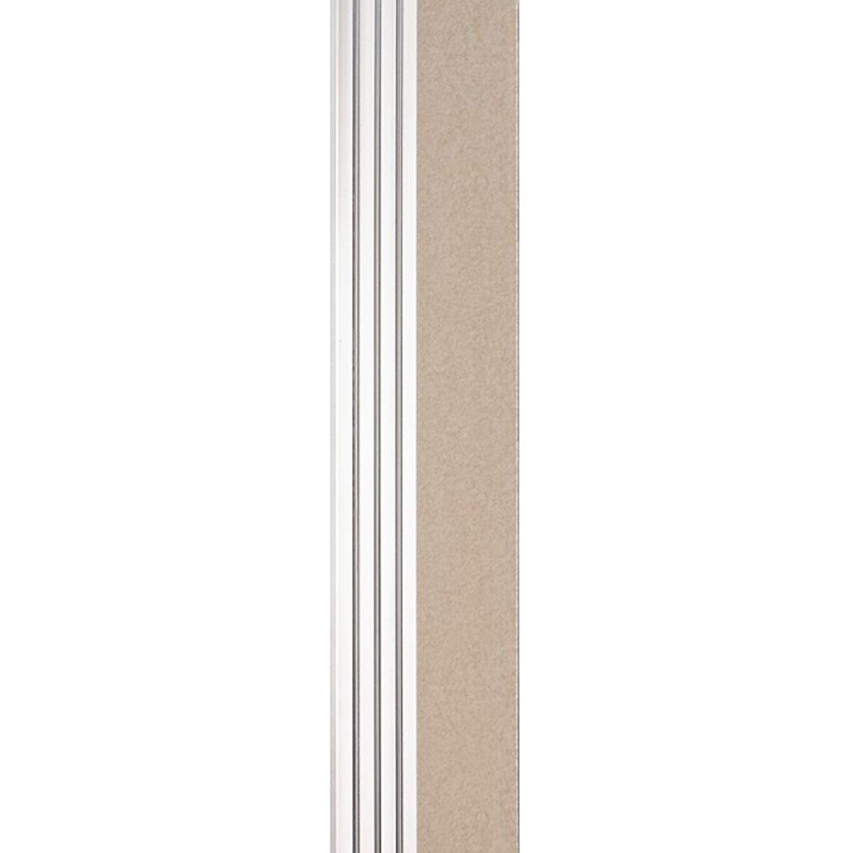 Полистирольная рейка для отделки стен 160х2900х11 мм — водостойкая структурная поверхность