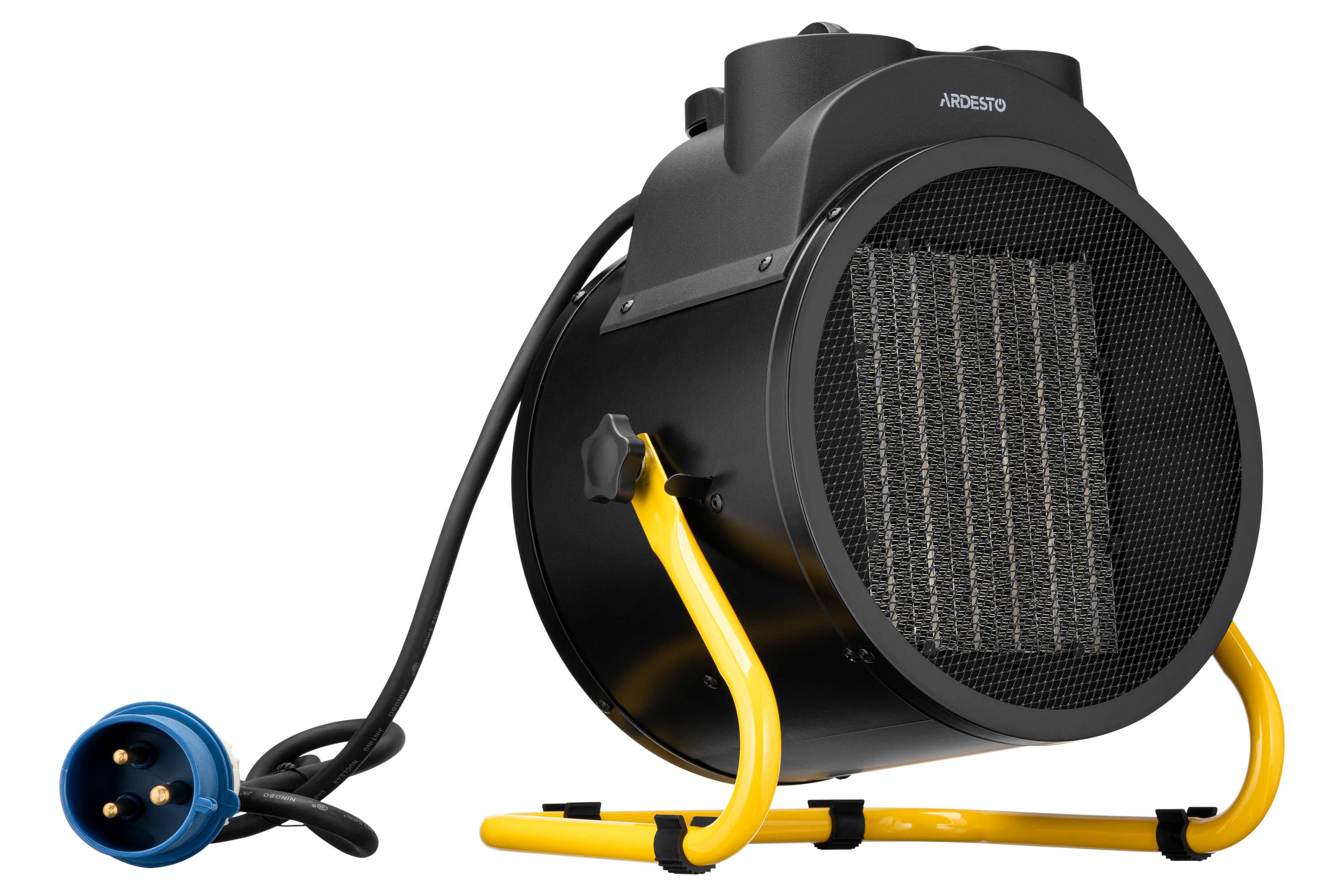 напольный электрический обогреватель 5 кВт с керамическим нагревателем PTC и сетевым разъёмом