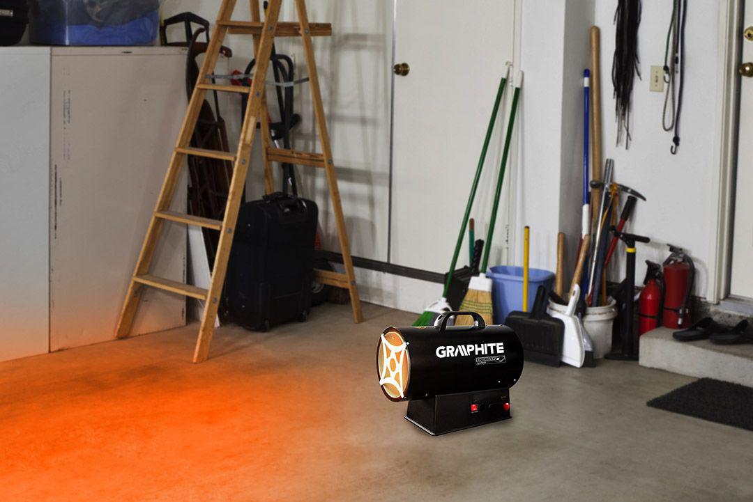 Газовая тепловая пушка для гаража 15 кВт — работа в помещении