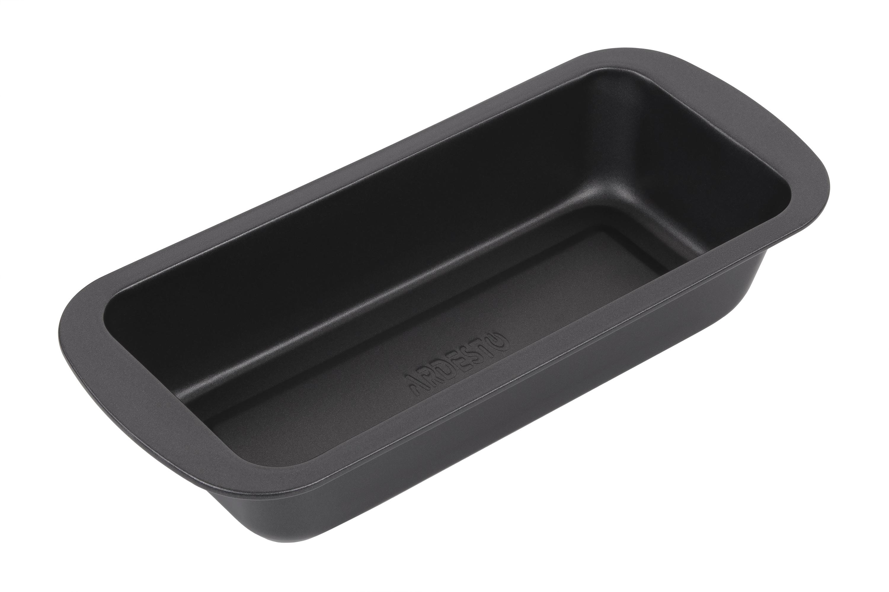 Прямоугольная форма для выпечки из углеродистой стали 29.5x13x5.5 см, крупный план