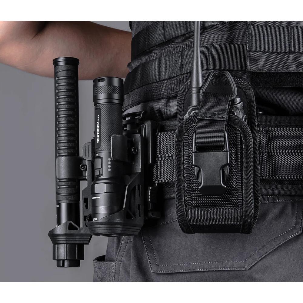 чехол для ношения рации на поясе 75х150 мм в тактическом применении