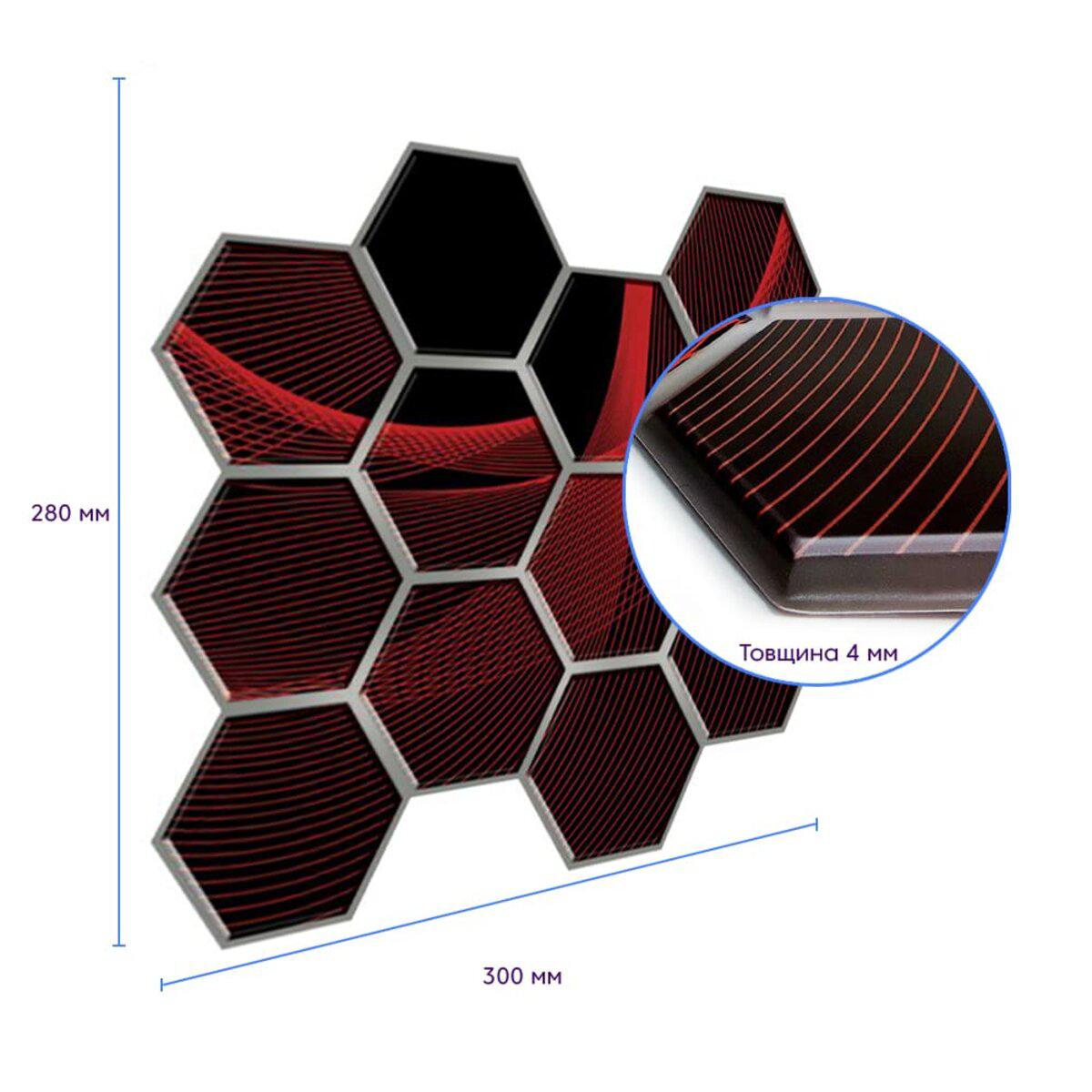 крупный план ПВХ плитки 280x300x5 мм, полиуретановый защитный слой, влагостойкая поверхность