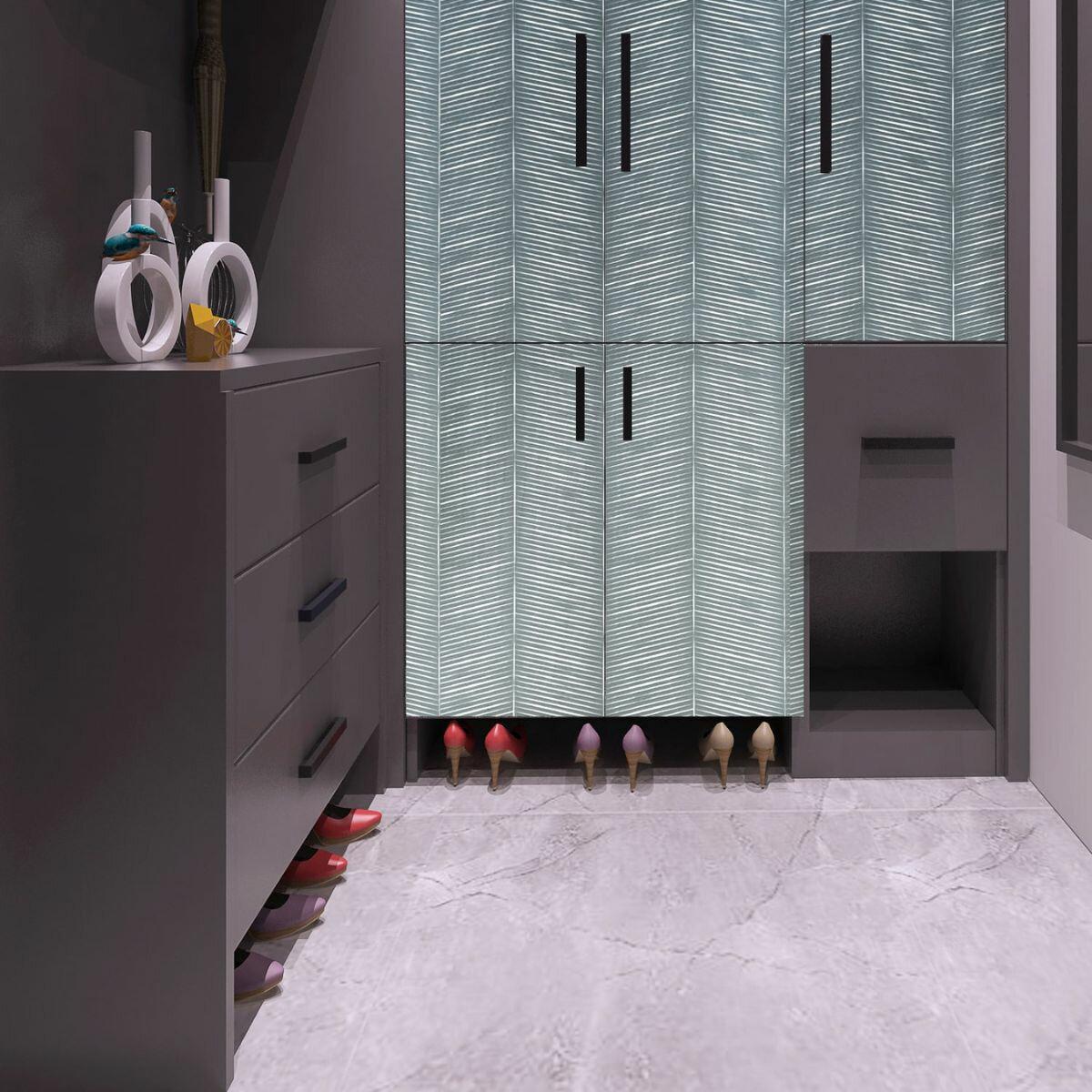 самоклеящаяся декоративная пленка для мебели и дверей кипарис в интерьере 0.45х10