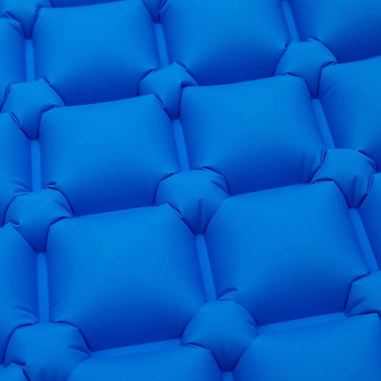 Текстура надувного матраса с подголовником — надувной матрас с подголовником для кемпинга