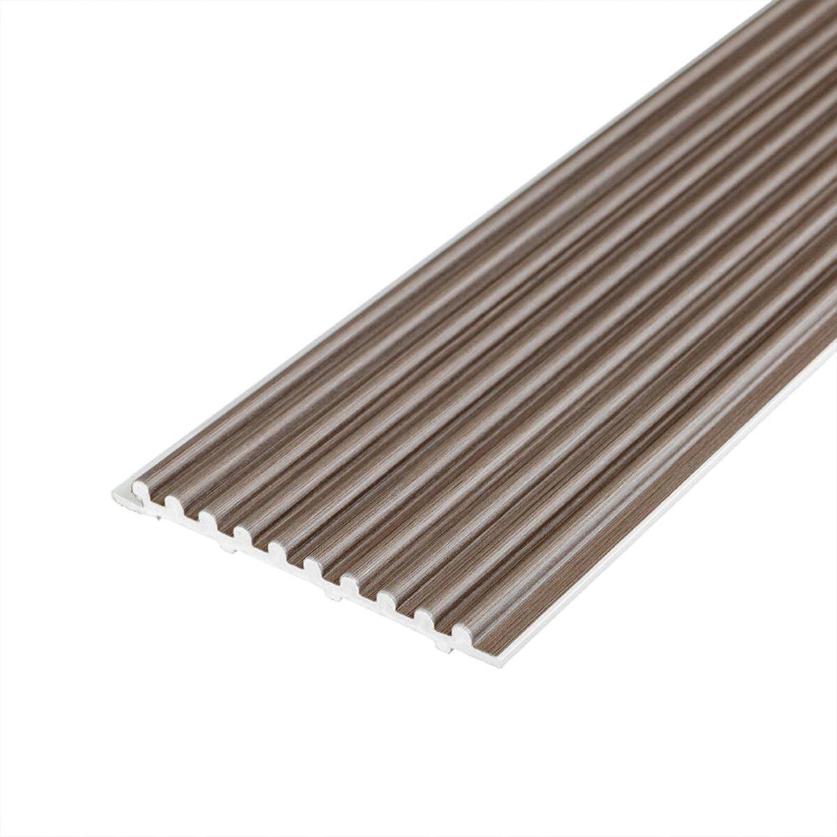 Декоративна WPC-рейка для стіни 110х10х2900 мм з фактурою під дерево